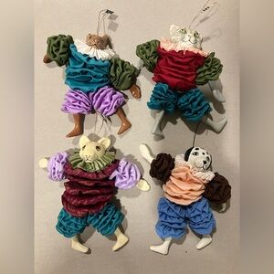 Vintage Whimsical Christmas Ornaments